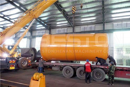 Shipment of Beston Waste Tyre Recycling Plant