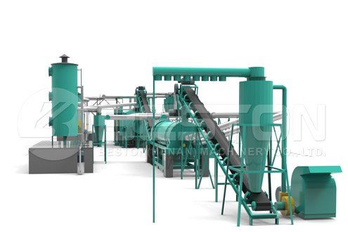 Wood charcoal making machine for sale