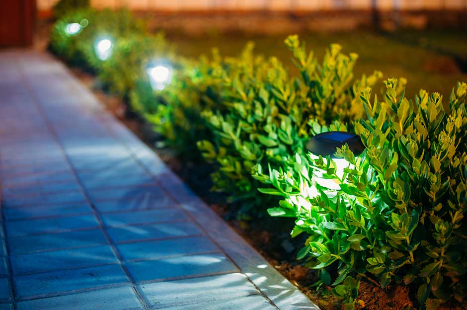 Garden light — Ceiling fan installation Coffs Harbour in Coffs Harbour