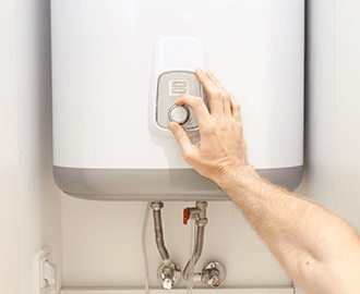 Swimming pool with hot water — Hot water system element installation in Coffs Harbour