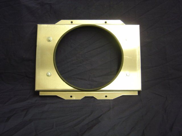 Yamaha Rhino radiator fan shroud