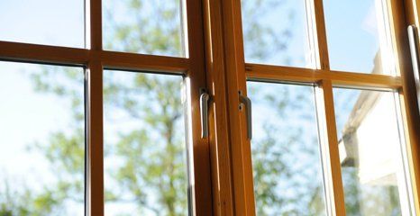 wooden windows
