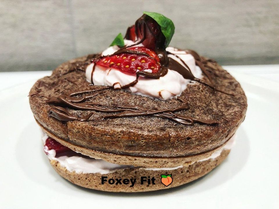 pancake con le fragole