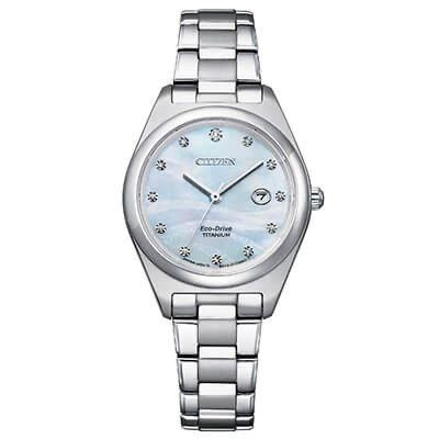 orologio da donna con quadrante azzurro chiaro