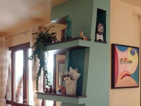 libreria in cartongesso