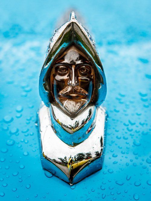 Lighted Diplomat - DeSoto hood ornament