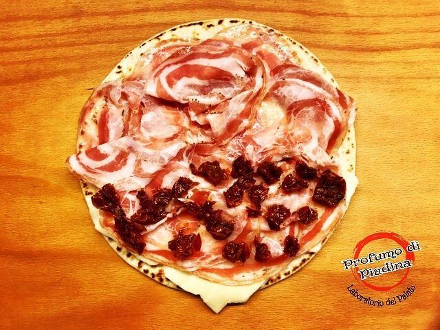 Piadina con coppa