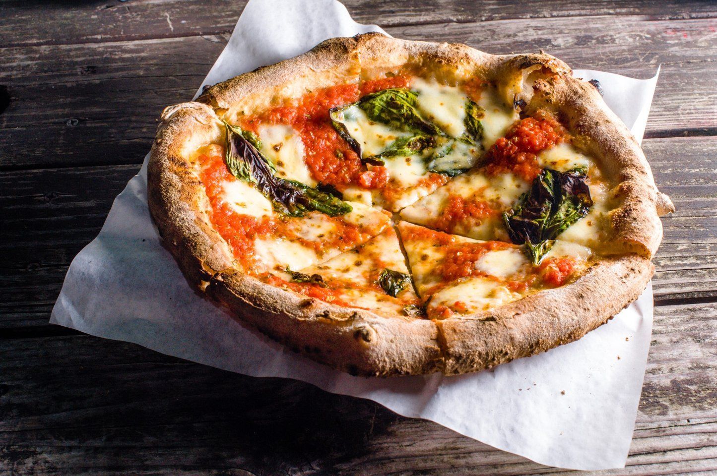 pizza with high crust