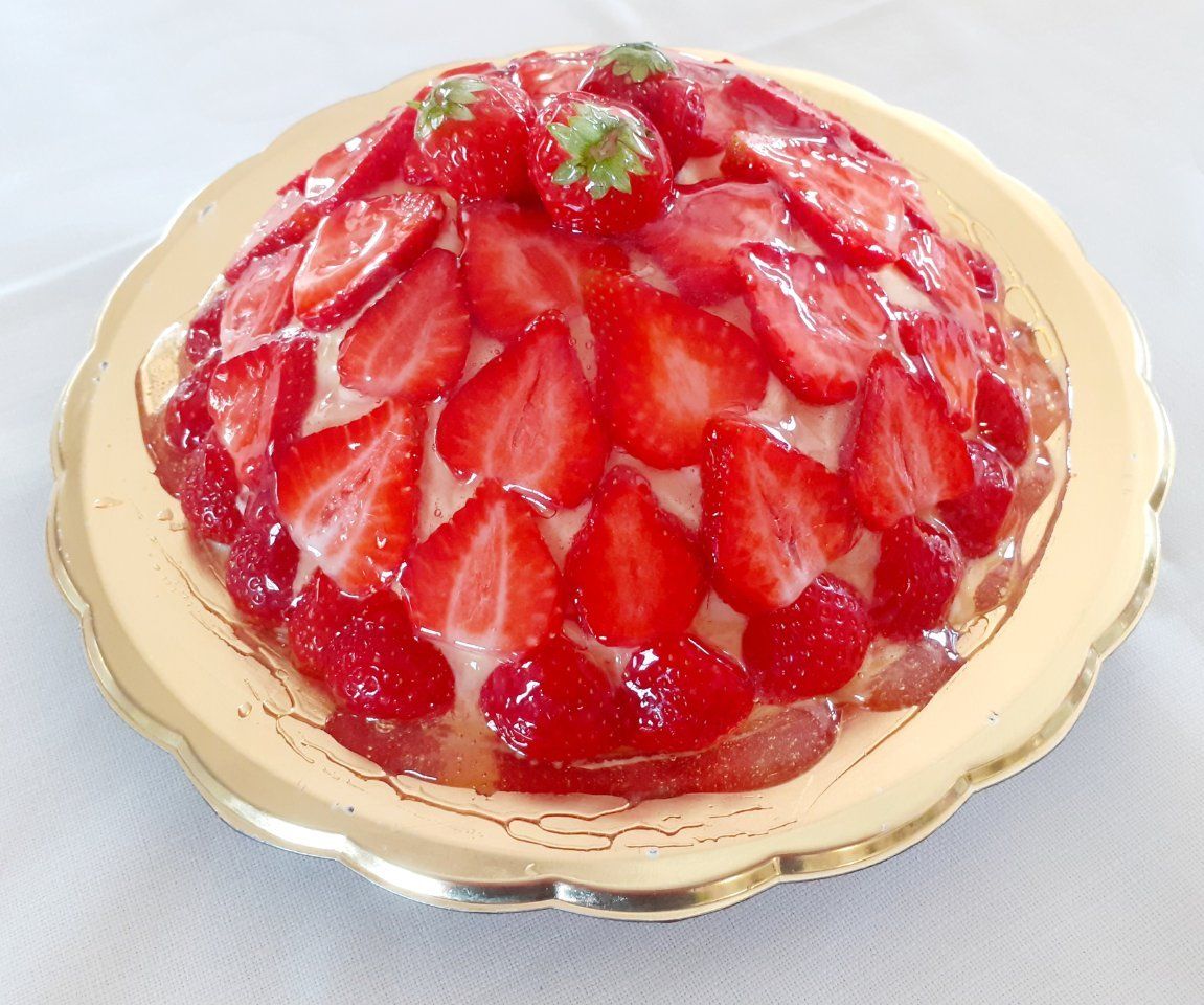 torta di fragole