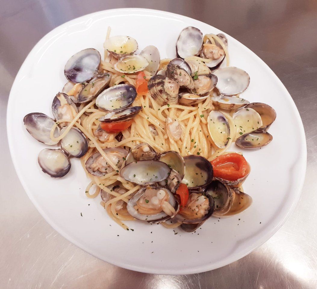 spaghetti con vongole
