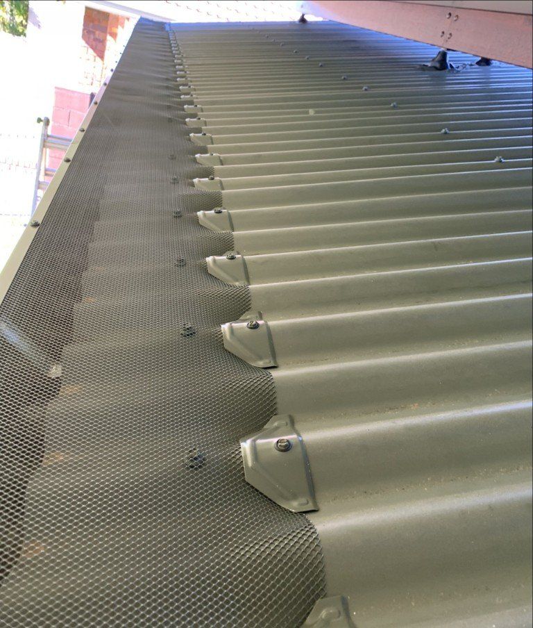 Gold Coast Gutter Guard Leaf Mesh Aluminium Steel