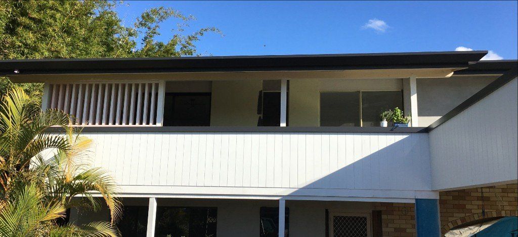 Custom Parapet Flashings Monument Colorbond Edge Gutter
