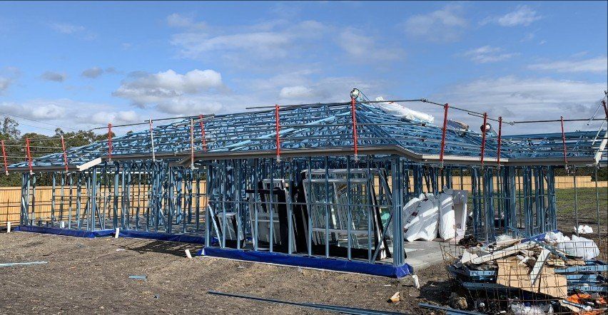 truecore steel new house steel frame bhp colorbond