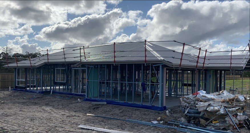 truecore steel new house steel frame bhp colorbond