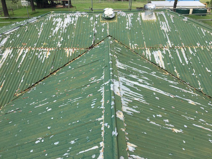 Colorbond Re-roof Roof Replacement Gold Coast Before