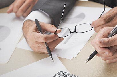 pie charts for collection of business reports