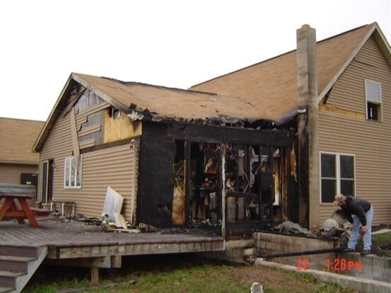 Burned Room — Restoration Company in Manchester, PA