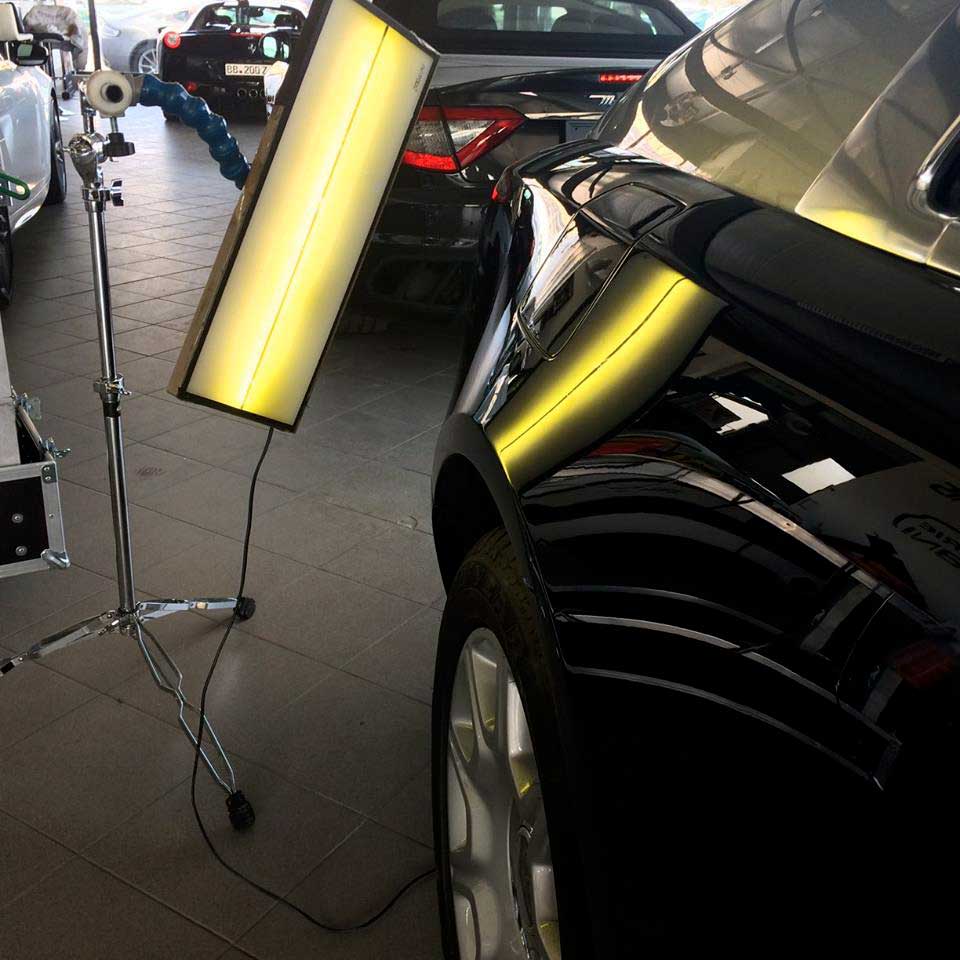 car fix using roll
