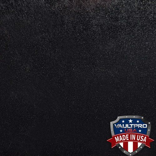 Black textured background with a small VAULT PRO badge reading “MADE IN USA” in the bottom right.