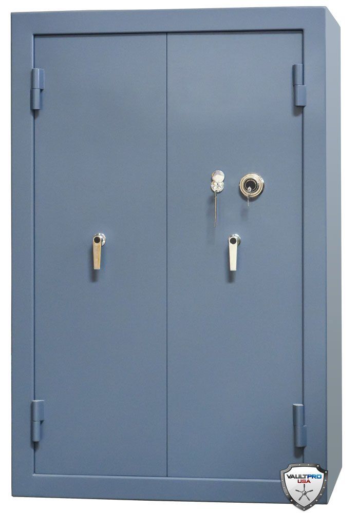 two door safe with dual locking system