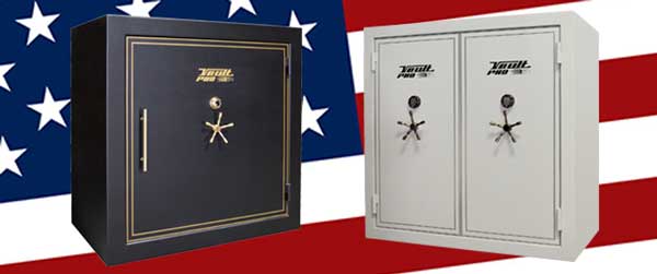 Gun safes made in USA by Vault Pro
