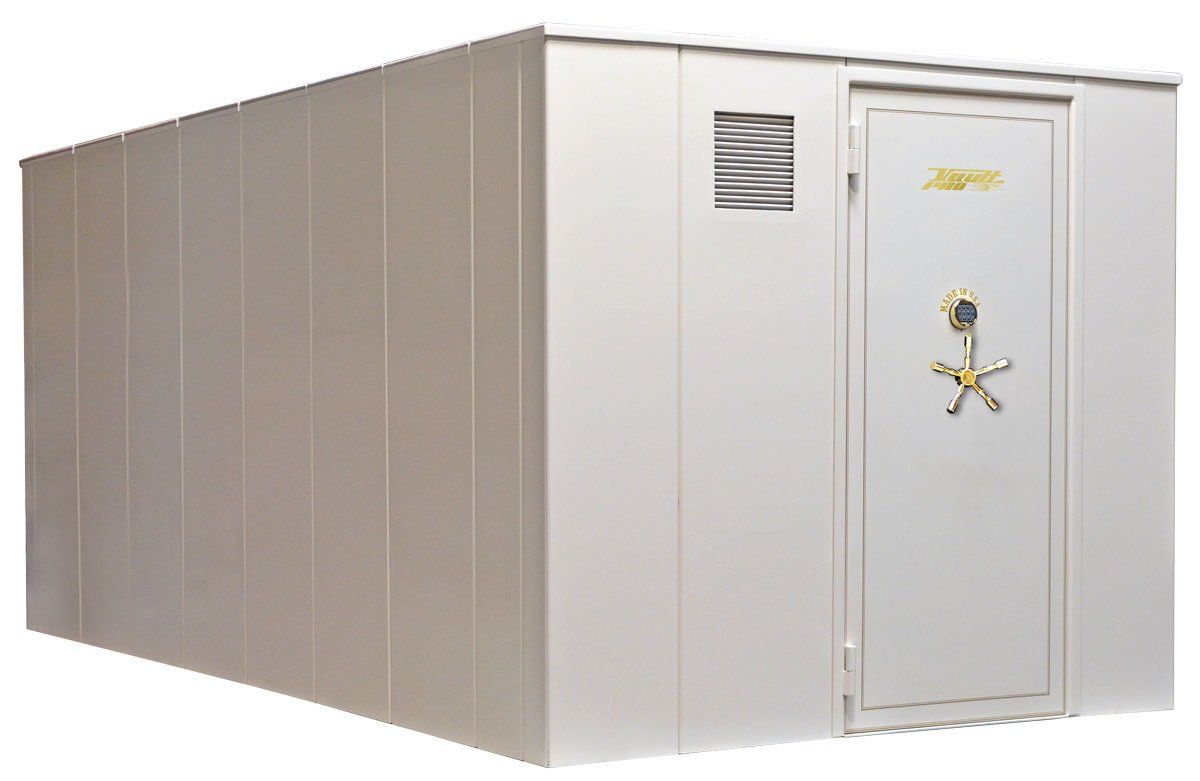 Large modular storm shelters and Walk in Safe Rooms made in USA