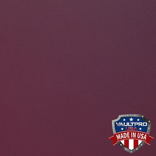 Solid purple background with a small Valspar “Made in USA” logo in the bottom-right corner