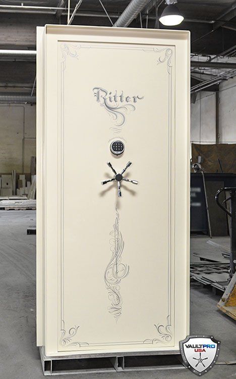 Custom Vault Door in frame