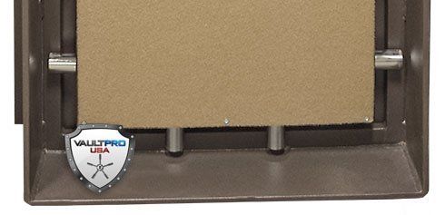 Brown chair base with a small ValuPro tag on the lower left