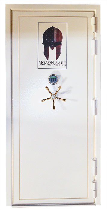 custom helmet art for safes and vault doors