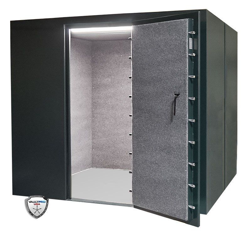Finish your walk in vault room interior in many available configurations.