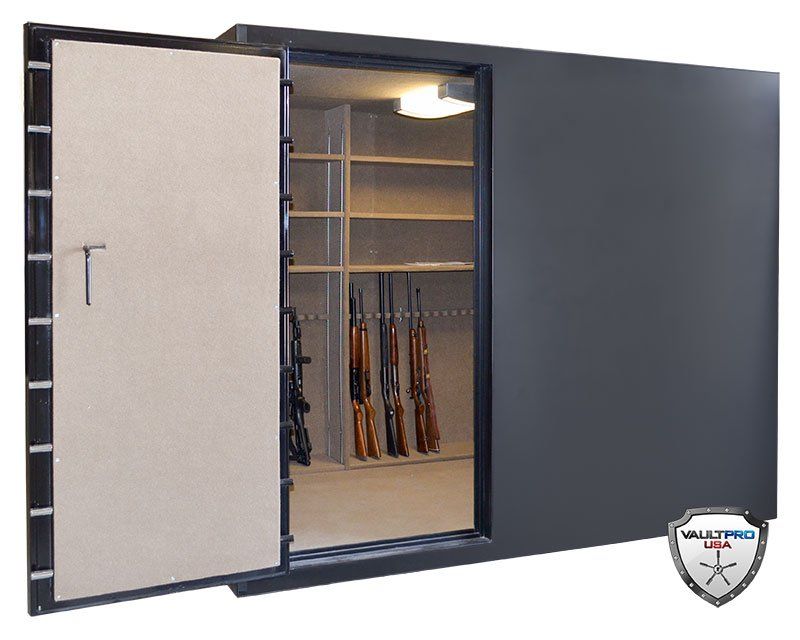 Turn You Walk In Vault in to a Armory Vault. Quick Access Gun Racks protect your weapons from scratches and dings.