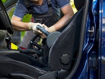 Cleaning of interior of the car - Hand Car Wash in Norfolk, MA