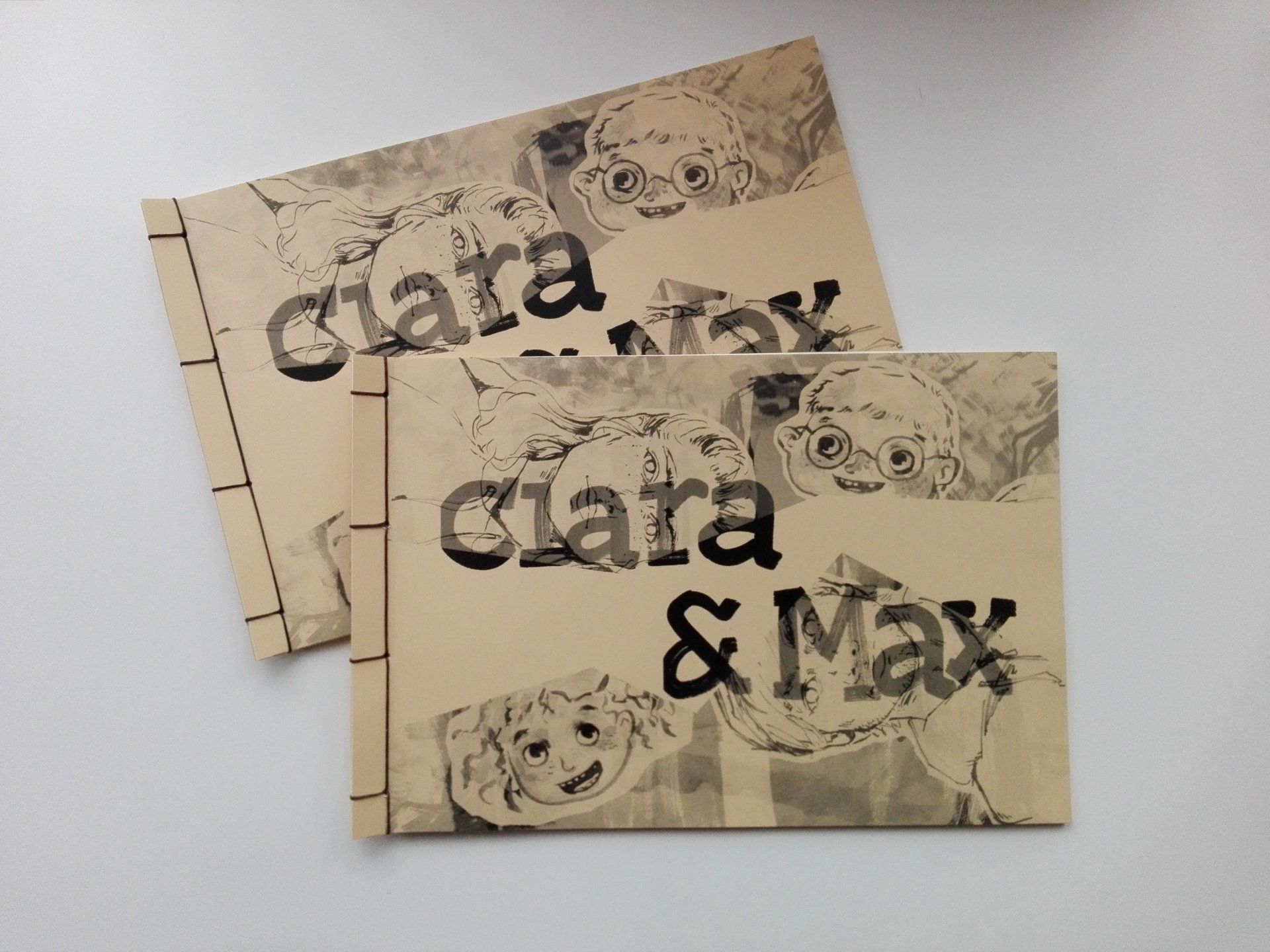 Mariella fahr Maxi Ringleb Comic Illustration und Typografie Clara und Max