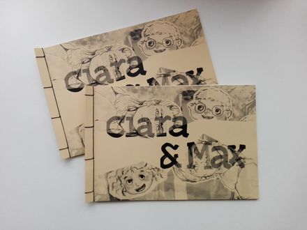 Mariella fahr Maxi Ringleb Comic Illustration und Typografie Clara und Max