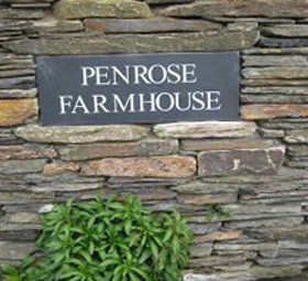 Stone hedging work