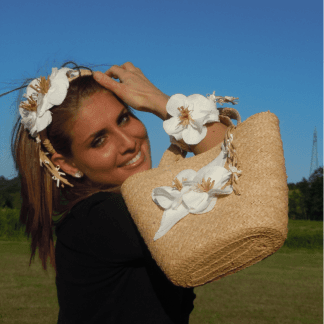 Borse e accessori in rafia