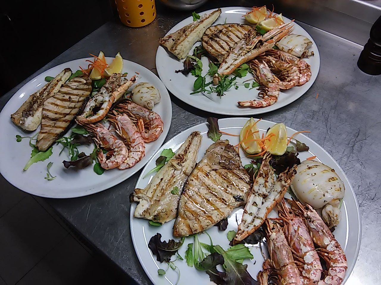 pesce alla griglia