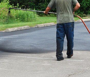 Asphalt Sealcoating — Grating in Sebastopol, CA