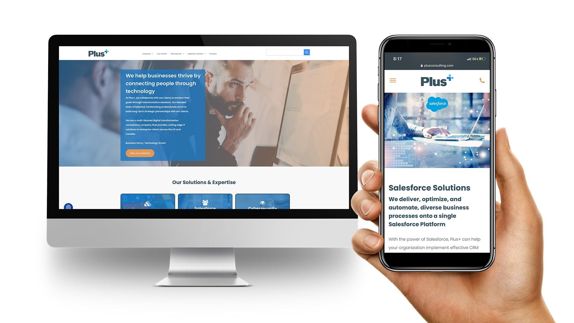 Plus+ Website Design