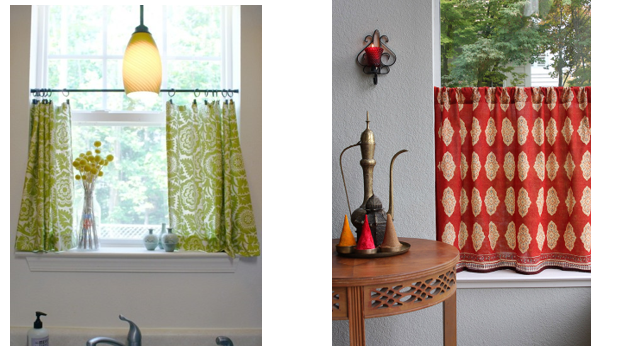 window spaces curtains