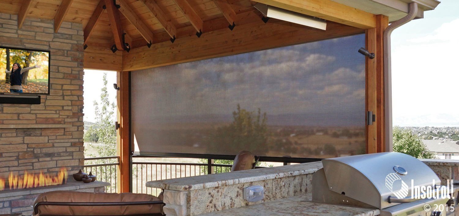 window spaces outdoor motorized solar shades
