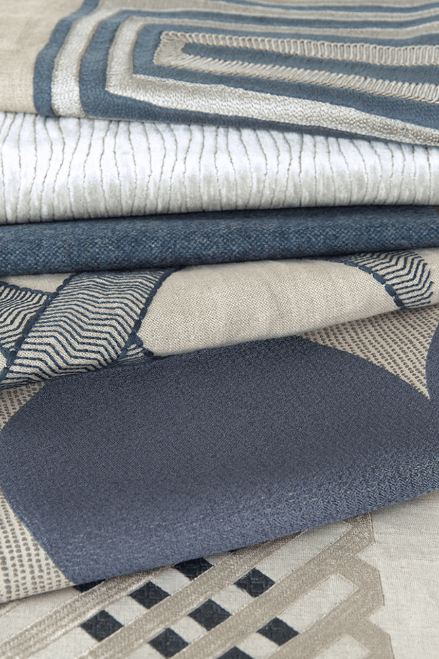 Window Spaces created luxurious window treatments with Cowtan and Tout fabrics & trimmings in La Jolla, California!