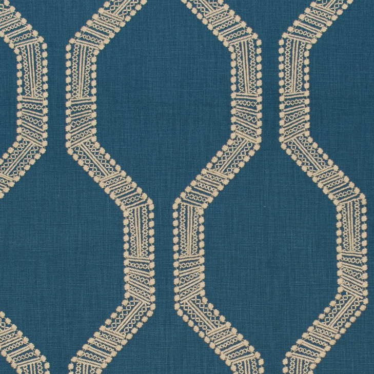 Seemingly Knot Midnight Fabric Book: Blue Forest