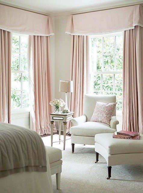 Curtain and Valances in master bedroom