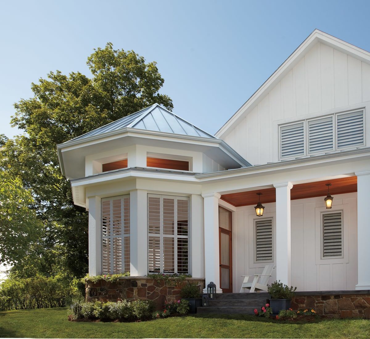 faux wood shutters