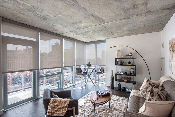loft lifestyle motorized blinds