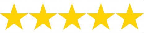 5 star reviews
