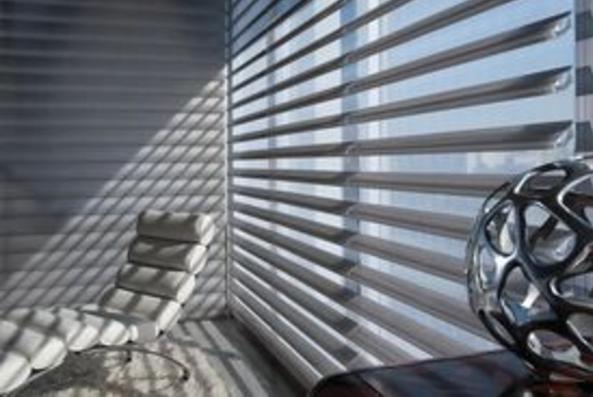 Hunter Douglas Piroutte Shadings in office