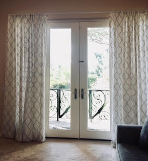 Ripplefold Draperies - Rancho Santa Fe Home